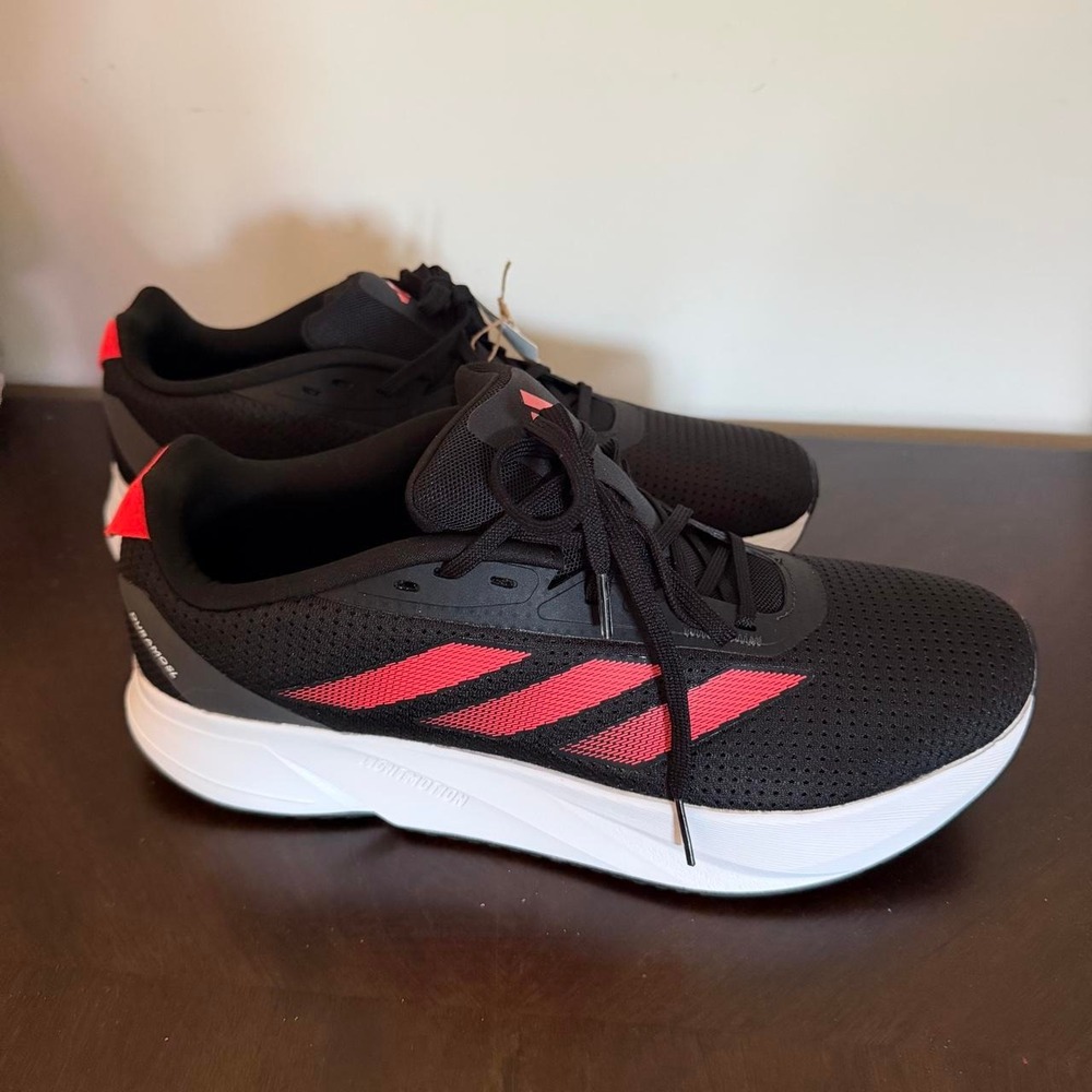 adidas Duramo SL M Core Black Coral Mens Running Shoes Size 11 IF9483 NWT